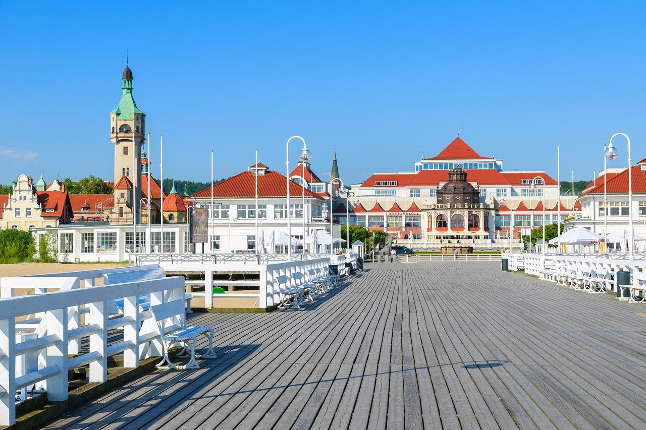 Апартаменты Beach '61 - Neptun Park Гданьск Экстерьер фото
